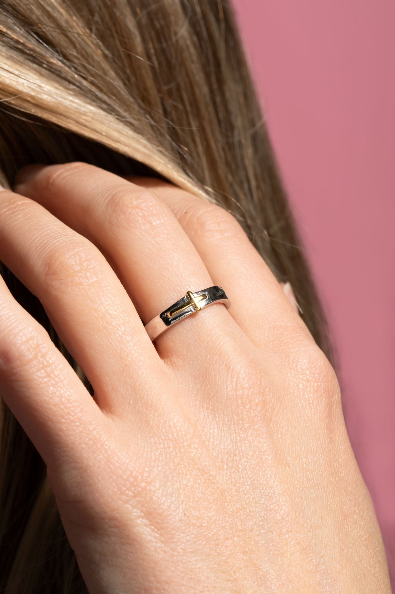 Band Cross - Ring
