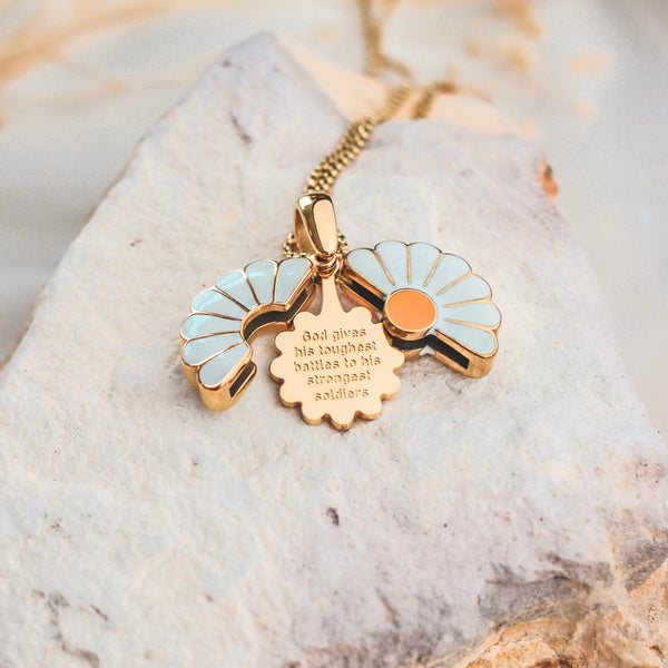 God Gives his Toughest Battles to his strongest soldiers - Daisy Locket